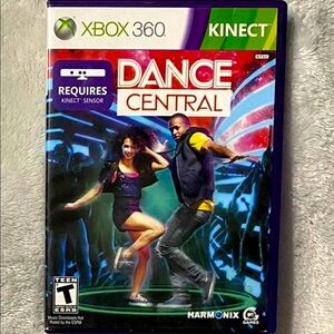 Dance Central Xbox 360 Kinect Game‎ Harmonix MTV Games NTSC Complete with Manual